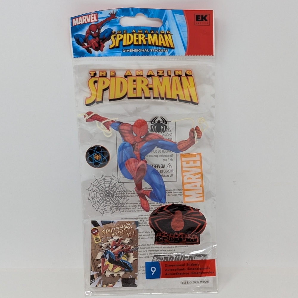 Marvel Spider-Man Dimensional Stickers EK Success